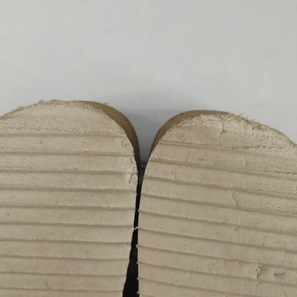 Altar’d State Serenna Platform Slide Sandals Size 9 Brown Double Buckle Boho - Picture 9 of 14